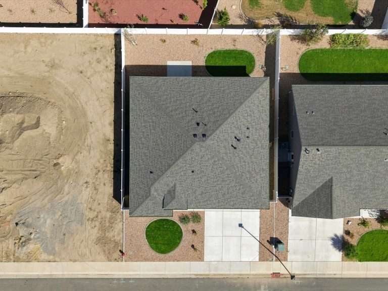 3310 Pyrus Street overhead aerial view, Clifton, CO new home by Integrity Homes