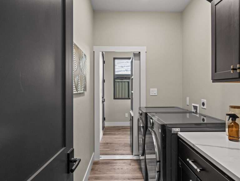 602 Manzanita Drive laundry room, Grand Junction, CO new home by Integrity Homes