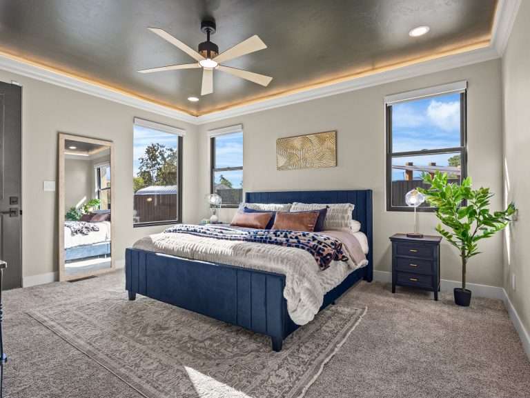 602 Manzanita Drive primary bedroom, Grand Junction, CO new home by Integrity Homes