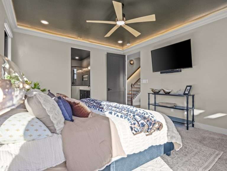602 Manzanita Drive primary bedroom, Grand Junction, CO new home by Integrity Homes
