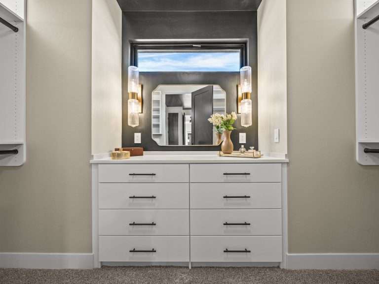 602 Manzanita Drive custom primary closet, Grand Junction, CO new home by Integrity Homes