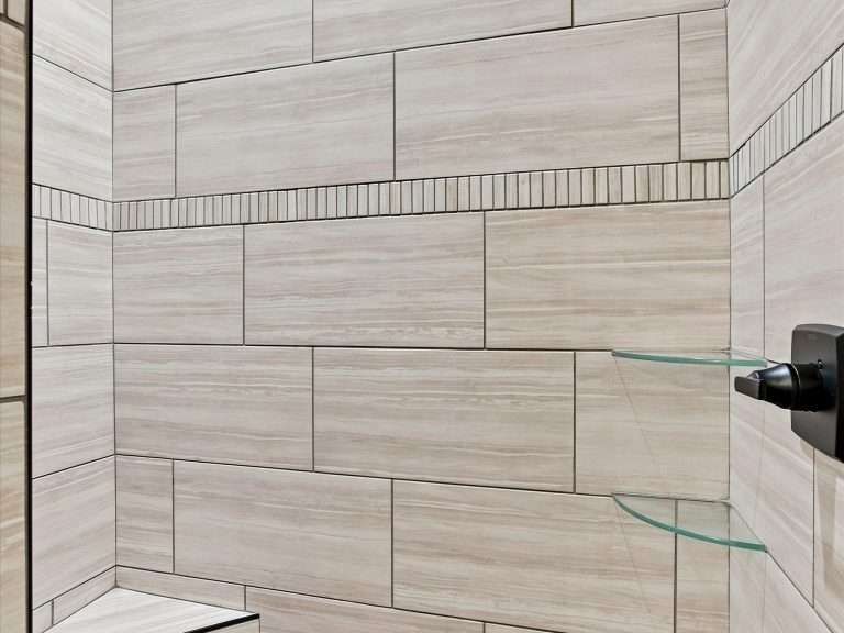 3310 Pyrus Street tiled shower, Clifton, CO new home by Integrity Homes
