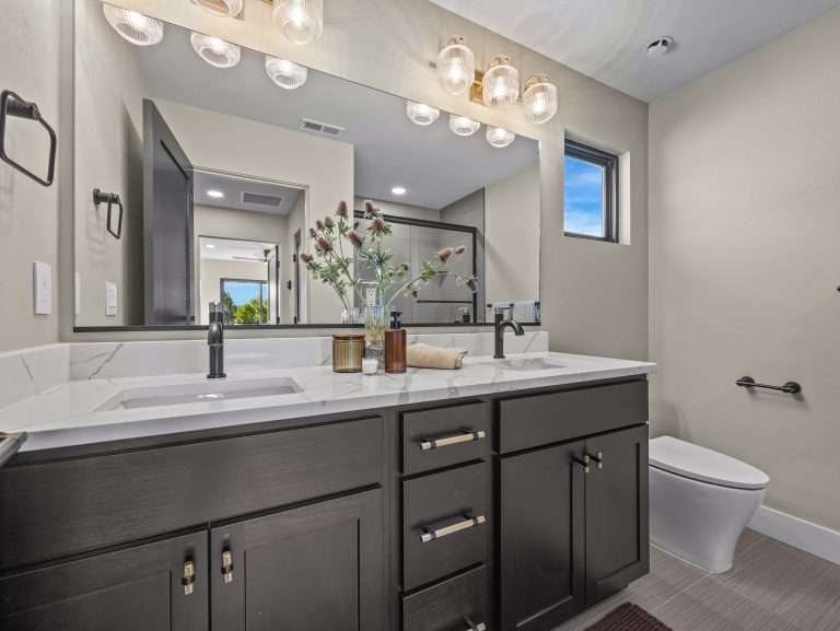 602 Manzanita Drive bathroom vanity, Grand Junction, CO new home by Integrity Homes