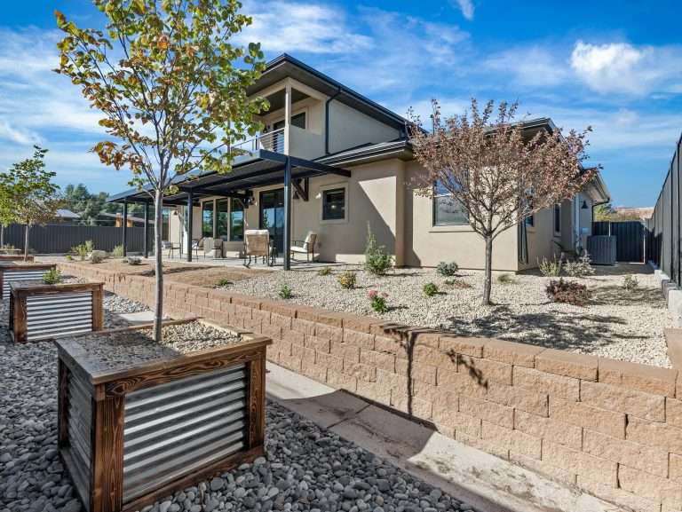 602 Manzanita Drive backyard, Grand Junction, CO new home by Integrity Homes