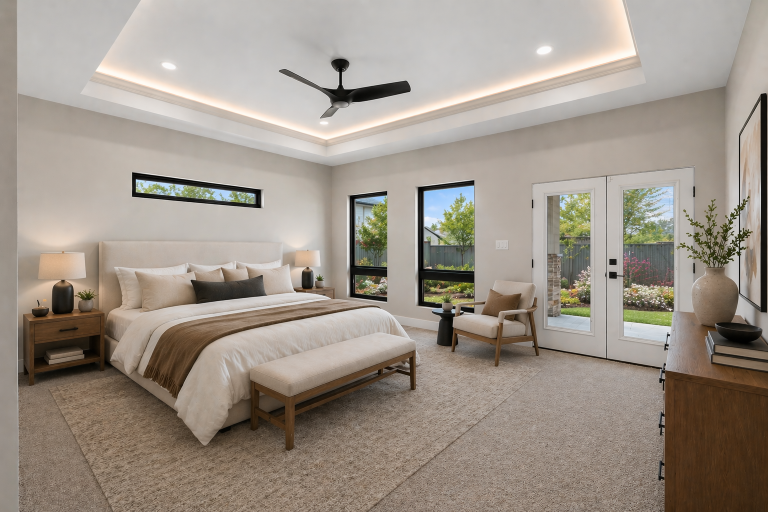 618 Manzanita Drive primary bedroom, Grand Junction, CO new home by Integrity Homes