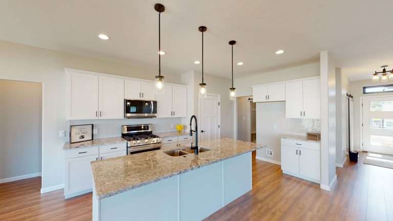 Casa De Pueblo kitchen, new home by Integrity Homes in Western Colorado