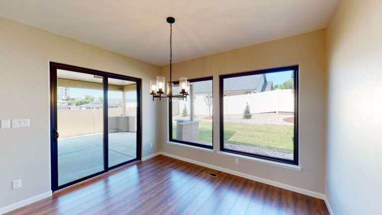 Casa De Pueblo dining area, new home by Integrity Homes in Western Colorado