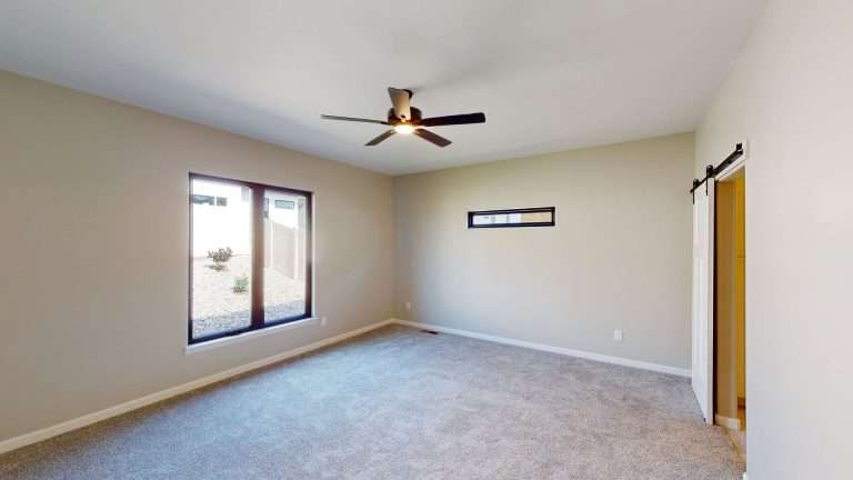 Casa De Pueblo bedroom, new home by Integrity Homes in Western Colorado