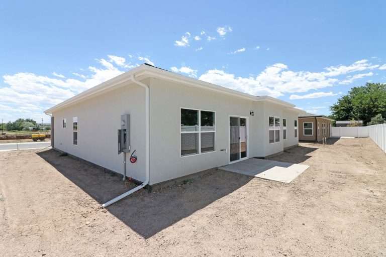 The Orchard back exterior, new home by Integrity Homes in Western Colorado
