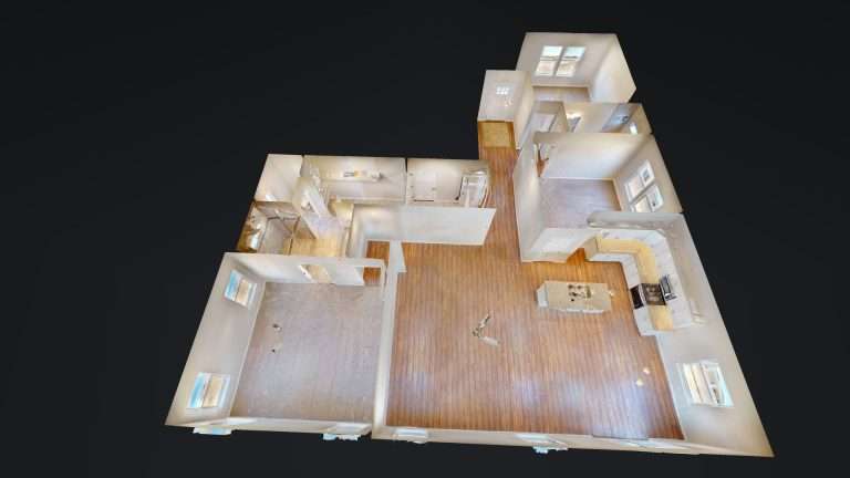 The Bookcliff 3D floor plan view, new home by Integrity Homes in Western Colorado