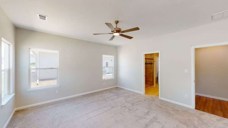 The Bookcliff bedroom, new home by Integrity Homes in Western Colorado