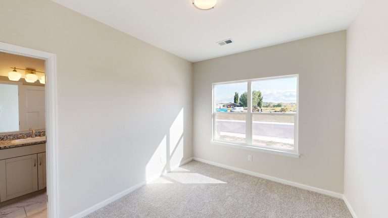 The Merlot bedroom, new home by Integrity Homes in Western Colorado