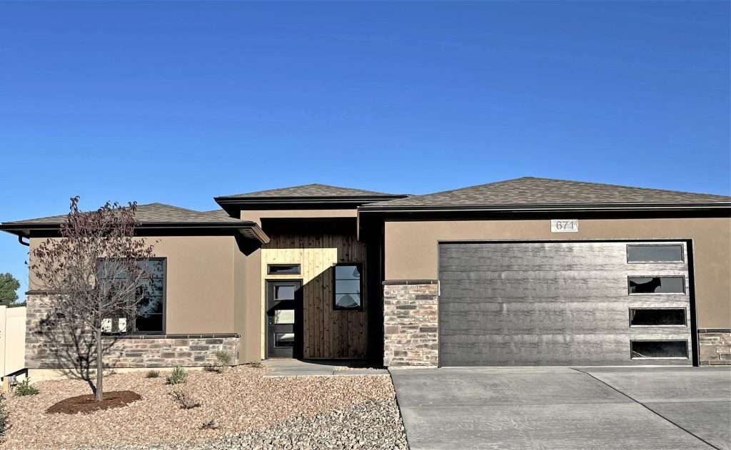 Casa De Pueblo floor plan elevation