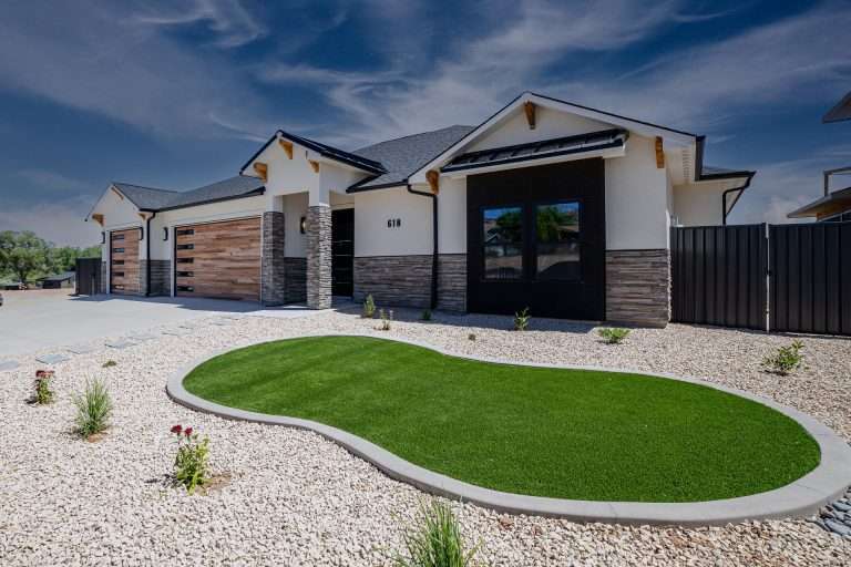 618 Manzanita Drive front exterior, Grand Junction, CO new home by Integrity Homes