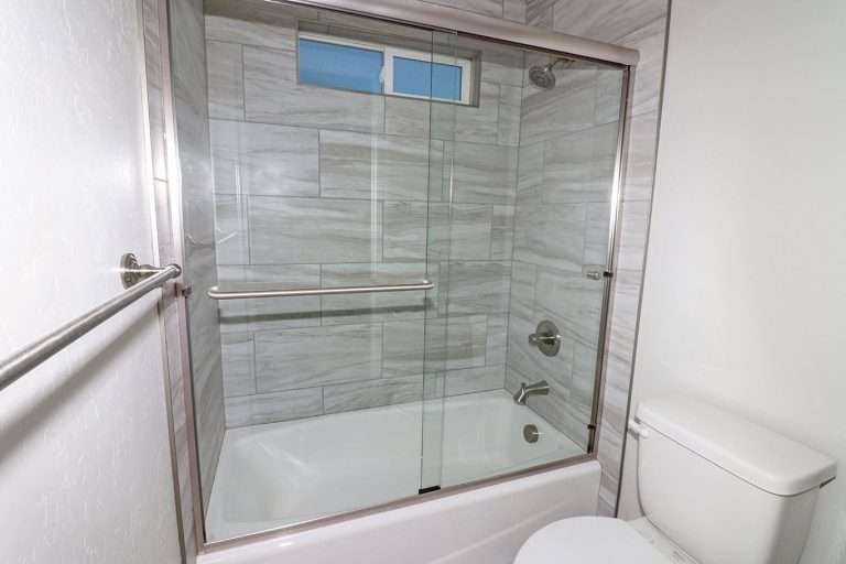 The Garfield bathroom, new home by Integrity Homes in Western Colorado