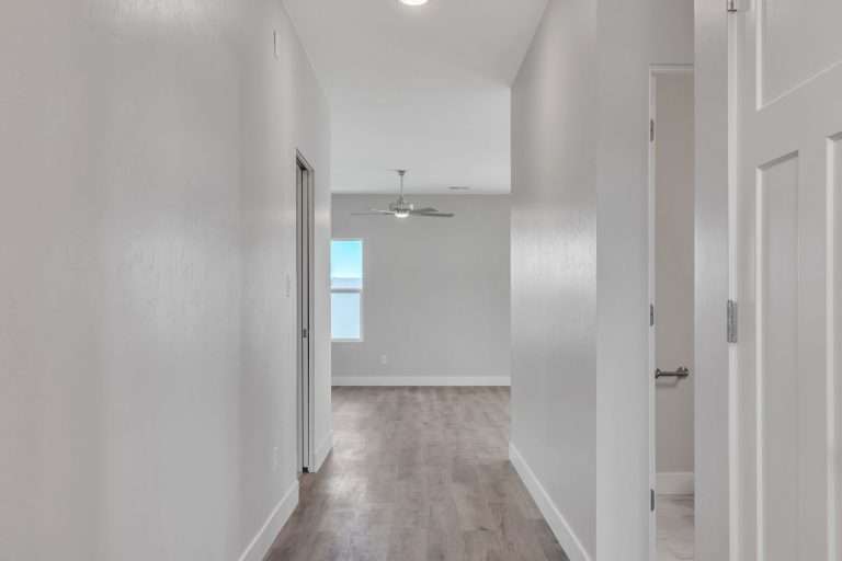 The Merlot hallway, new home by Integrity Homes in Western Colorado