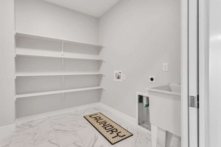 The Merlot laundry room, new home by Integrity Homes in Western Colorado