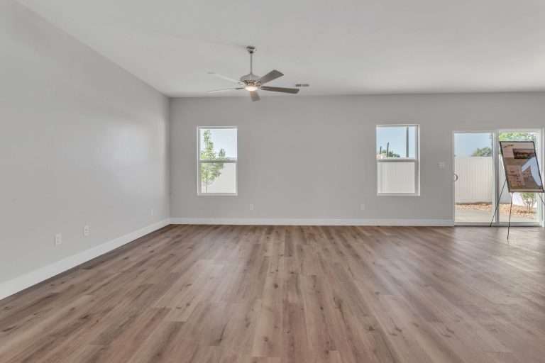 The Merlot great room, new home by Integrity Homes in Western Colorado