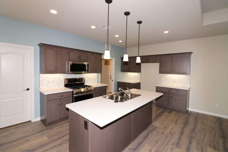The Rubí kitchen, new home by Integrity Homes in Western Colorado