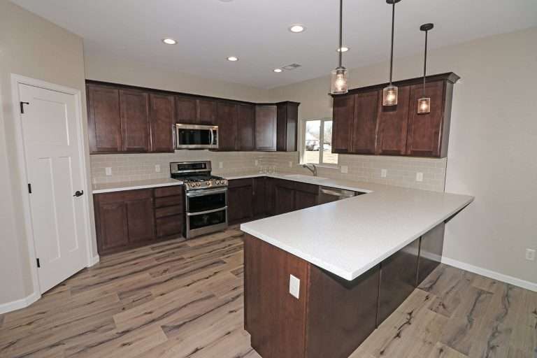 The Coral kitchen, new home by Integrity Homes in Western Colorado