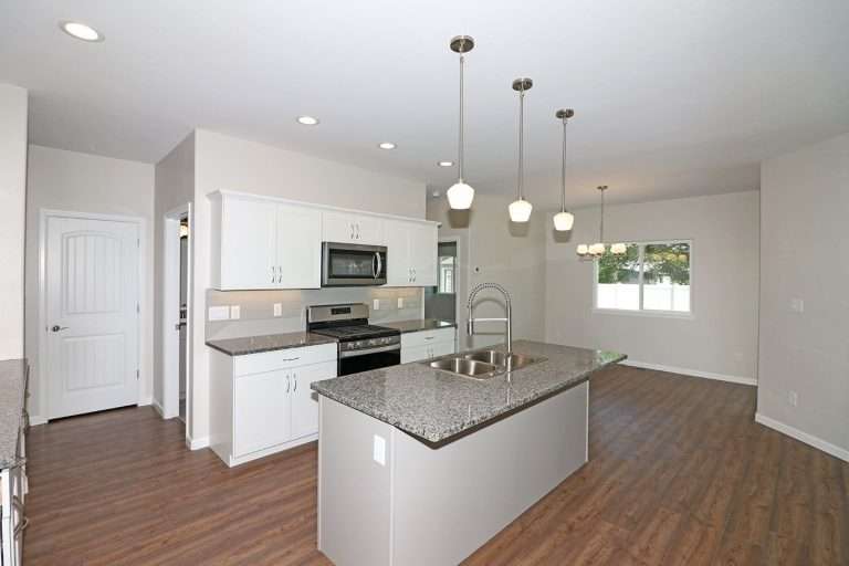 The Garfield kitchen, new home by Integrity Homes in Western Colorado