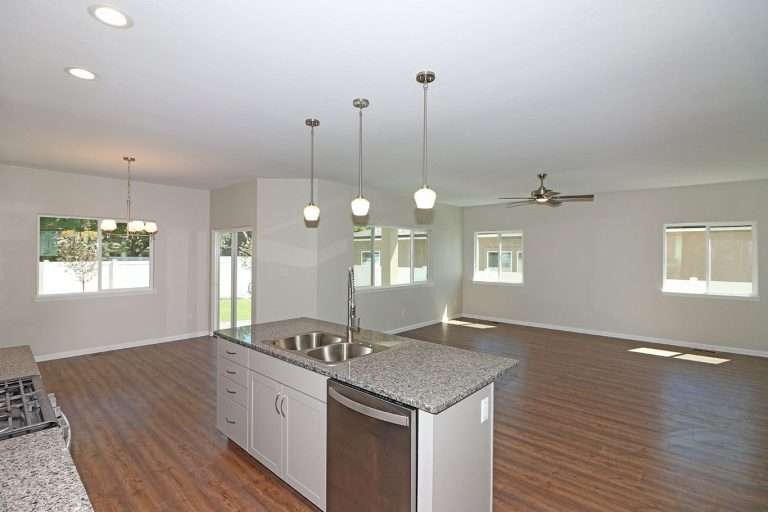 The Garfield kitchen, new home by Integrity Homes in Western Colorado