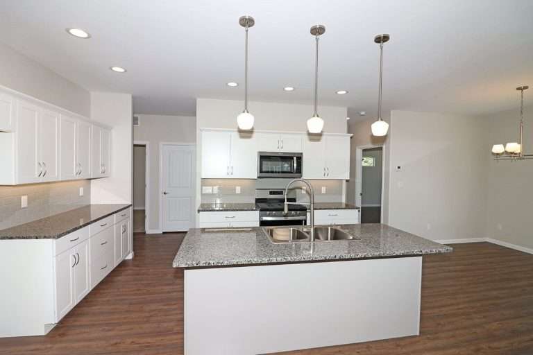 The Garfield kitchen, new home by Integrity Homes in Western Colorado