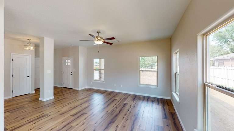 The Zafiro living room, new home by Integrity Homes in Western Colorado