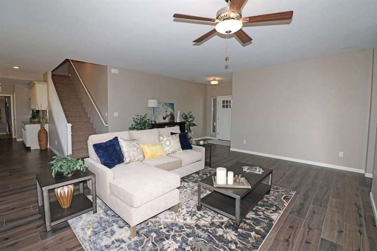 The Ópalo living room, new home by Integrity Homes in Western Colorado