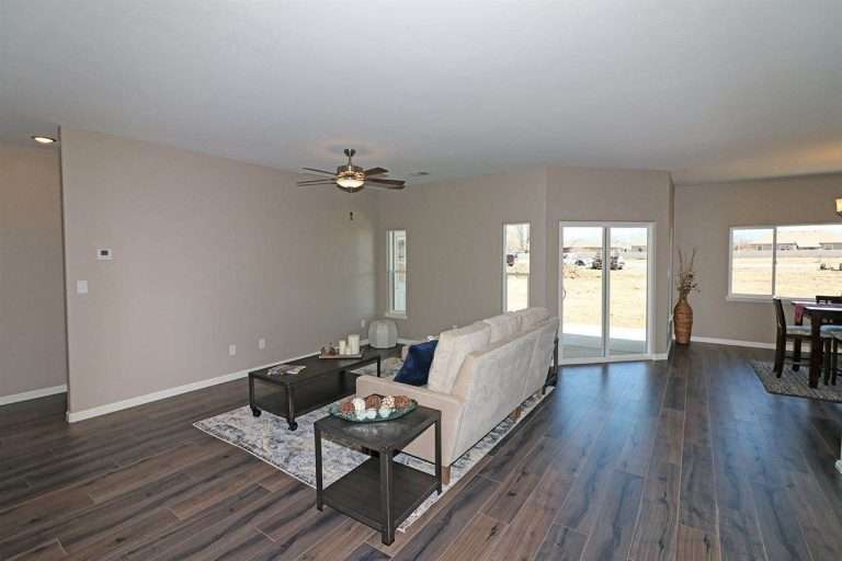 The Ópalo living room, new home by Integrity Homes in Western Colorado