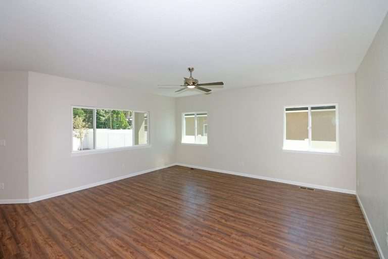 The Garfield living room, new home by Integrity Homes in Western Colorado