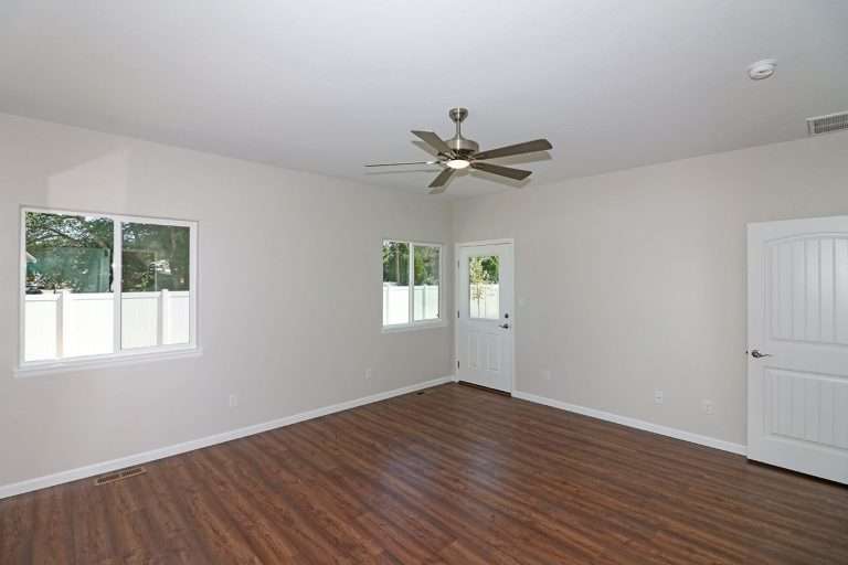 The Garfield primary bedroom, new home by Integrity Homes in Western Colorado
