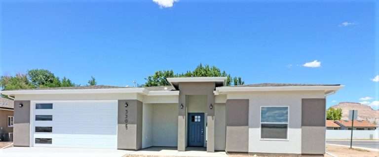 The Orchard front exterior, new home by Integrity Homes in Western Colorado