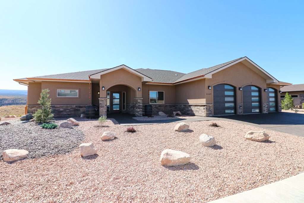 The Ridge floor plan elevation