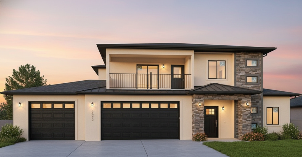 Dos Diamante floor plan elevation