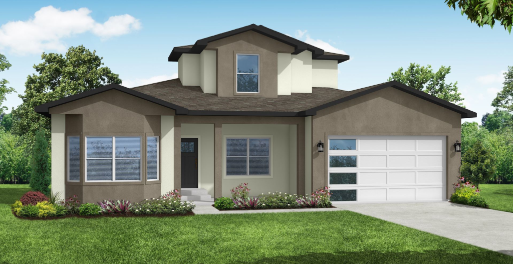 The Silverado floor plan elevation
