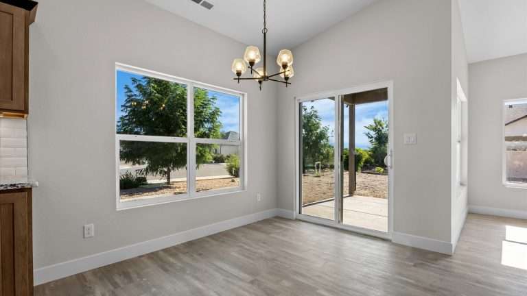 The Malbec (3-Car) dining area, new home by Integrity Homes in Western Colorado